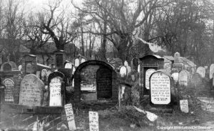 2. Panevėžio žydų kapinės tarpukaryje. Nuotrauka iš internetinio puslapio www.kpd.lt