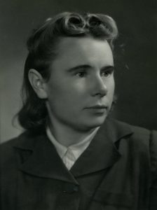 Mokytoja Elena Gabulaitė. Panevėžys. 1949 m. PAVB RKRS F9-1076-3
