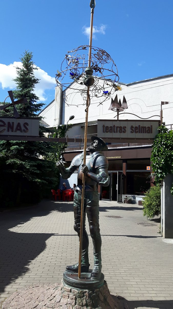 Skulptūra „Don Kichotas“. Sigitos Marcinkevičienės nuotrauka
