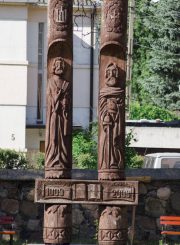 Paminklas Lietuvos vardo paminėjimo 1000-mečiui. Astos Rimkūnienės nuotrauka