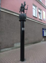 Paminklas Stasiui Petrauskui atminti. Astos Rimkūnienės nuotrauka