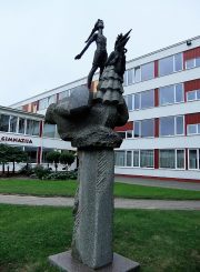 Skulptūra „Paukštė“. Astos Rimkūnienės nuotrauka