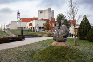 Skulptūra „Valdovai“. Gintaro Lukoševičiaus nuotrauka. 2025 m.