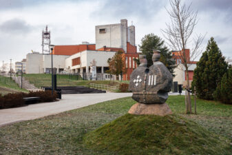 Skulptūra „Valdovai“. Gintaro Lukoševičiaus nuotrauka. 2025 m.