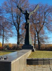 Skulptūra „Sparnuota figūra“. Aivaro Neimonto nuotrauka