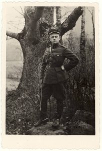 Karininkas Vincas Jonuška. [1919]. PAVB F52-6
