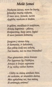 Šneideris, Stasys. Meilė žemei; Pavasaris eina // Panevėžio rytas, 1995, birž. 9, p. 9