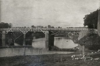 3. Tiltas per Lėvenį. Pasvalys, 1927 m.