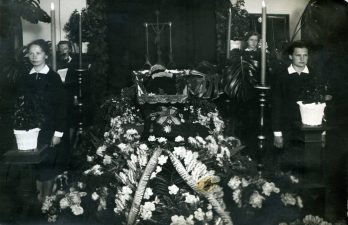 Gabrielės Petkevičaitės-Bitės laidotuvės. 1943 m. PAVB F49