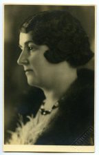 Panevėžio lenkų gimnazijos mokytoja A. Stretowiczowa. Fotogr. L. Greiserio. 1933 m. PAVB F96-403