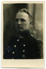 Lietuvos kariuomenės karininkas Adomas Lastauskas. Fotogr. A. Gutnero. 1931 m. PAVB F96-376