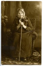 Provizoriaus Juozo Zaborskio motina. Fotogr. J. Pauros. Apie 1930 m. PAVB F153-79
