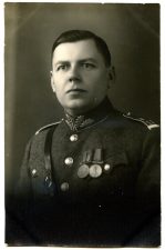 Lietuvos šaulių sąjungos narys mokytojas Kazys Požėla. Fotogr. J. Pauros. Panevėžys. 1934 m. PAVB F141-64