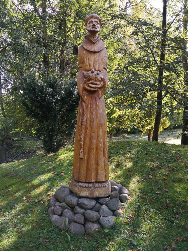 Skulptūra „Šv. Pranciškus“. Astos Rimkūnienės nuotrauka