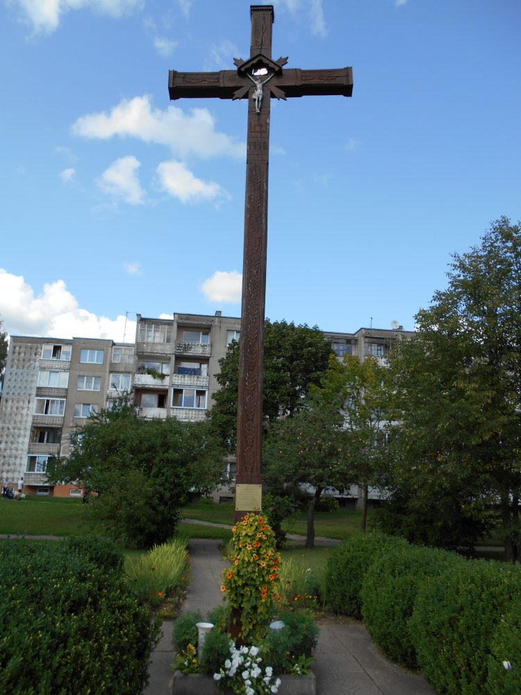 Pavasarininkų kryžius. Astos Rimkūnienės nuotrauka