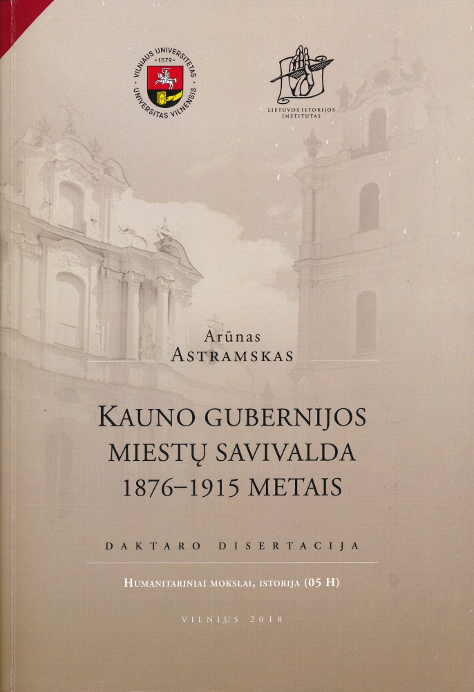 Kauno gubernijos savivalda 1876–1915 metais