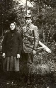 3. Vyčio apygardos partizano K. Tvaskos-Rugelio motina. 1948 m. Nuotrauka iš R. Kauniečio asmeninio archyvo