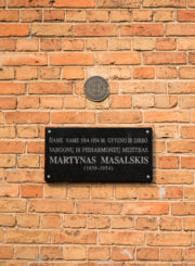 Atminimo lenta Martynui Masalskiui. Nuotrauka Mazylis Media