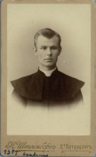 Kazimieras Paltarokas – Petrapilio dvasinės akademijos studentas. 1901 m. VKPA