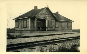 Gailionių geležinkelio stotis. PVKA