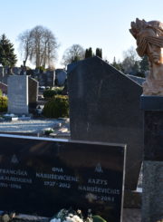 Kazio Naruševičiaus antkapinis paminklas. Astos Rimkūnienės nuotrauka