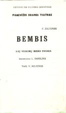 F. Saltenas „Bembis“ (rež. V. Blėdis), 1977 m.