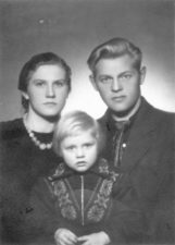 Pauliaus Širvio šeima, XX a. 6 deš. Nežinomas autorius. Nuotrauka iš Venclovų namų-muziejaus