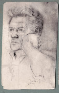 Pauliaus Širvio portretas. Fotografija. Aut. nežinomas (XX a. vid.). Venclovų namai-muziejus