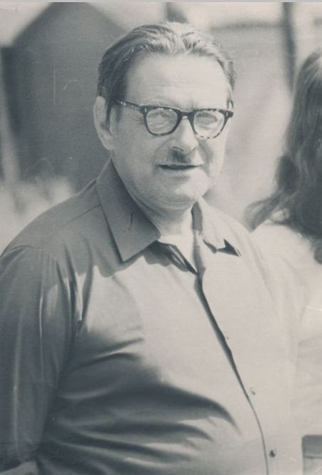 Pedagogas, muzikas Juozas Slėnys (1920–1989). 1971 m. Fotogr. Jono Šukio. Panevėžio apskrities Gabrielės Petkevičaitės-Bitės viešoji biblioteka, Juozo Slėnio fondas F18-68