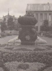 Lenino aikštė. 1949 m. Nuotrauka iš Panevėžio kraštotyros muziejaus rinkinių