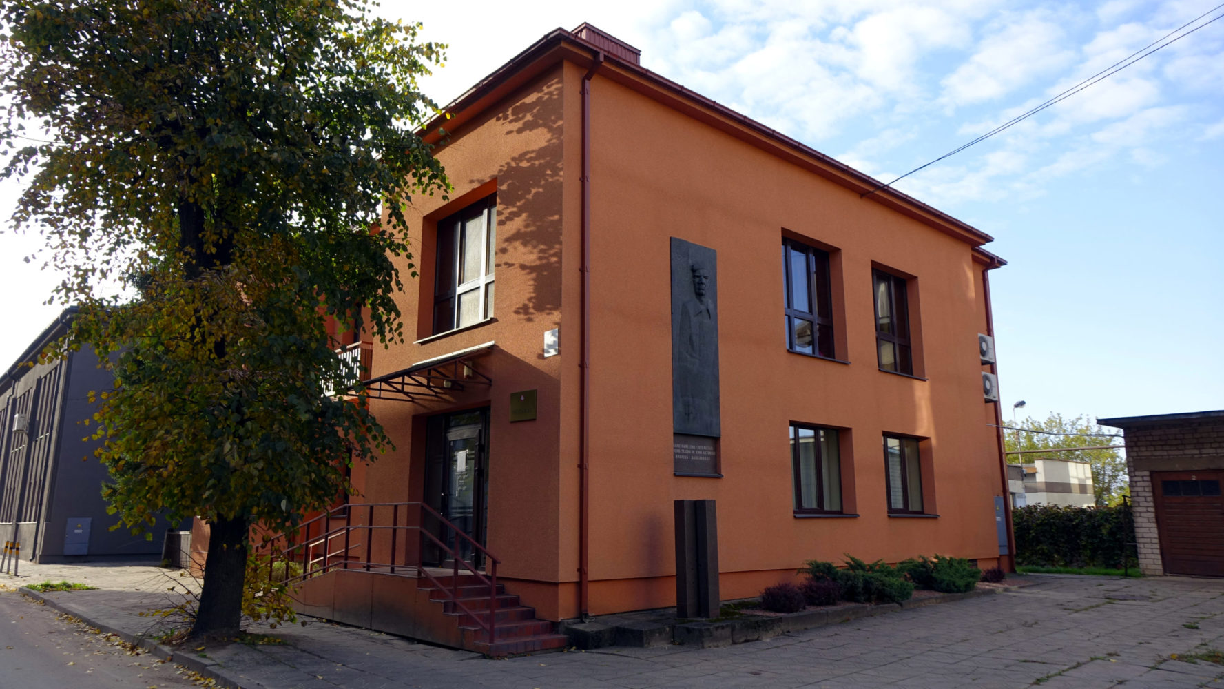 Namas, kuriame gyveno aktorius B. Babkauskas. Giedriaus Zauros nuotrauka