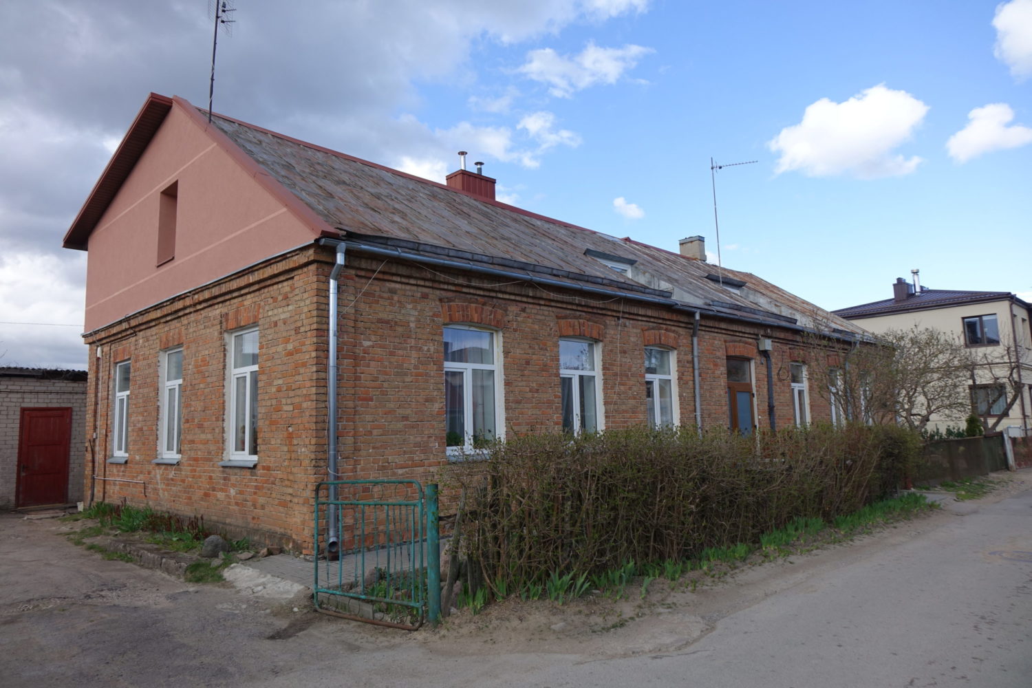 Namas, kuriame gyveno vargonų ir fisharmonijų meistras Martynas Masalskis. Giedriaus Zauros nuotrauka