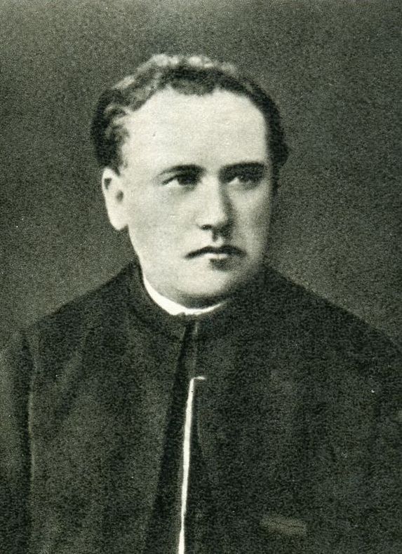 Lietuvių poetas, kunigas Antanas Vienažindys. Apie 1888 m. Zarasų krašto muziejus, ZKM F 6749