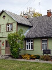 Namas, kuriame gyveno G. Petkevičaitė-Bitė. Giedriaus Zauros nuotrauka