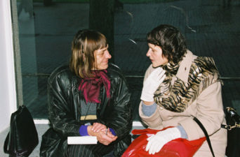 Elena Mezginaitė ir Giedra Radvilavičiūtė. 2005 m. Ritos Kosmauskienės nuotrauka