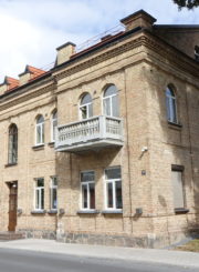 Panevėžio burmistro T. Chodakausko namas. Dabar – LR specialiųjų tyrimų tarnybos Panevėžio valdyba. 2022. Giedriaus Zauros nuotrauka