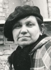 Stasė Medytė, Panevėžys, 1985 m. Nuotrauka iš Panevėžio apskrities G. Petkevičaitės-Bitės viešojoje bibliotekoje saugomo Stasės Medytės fondo