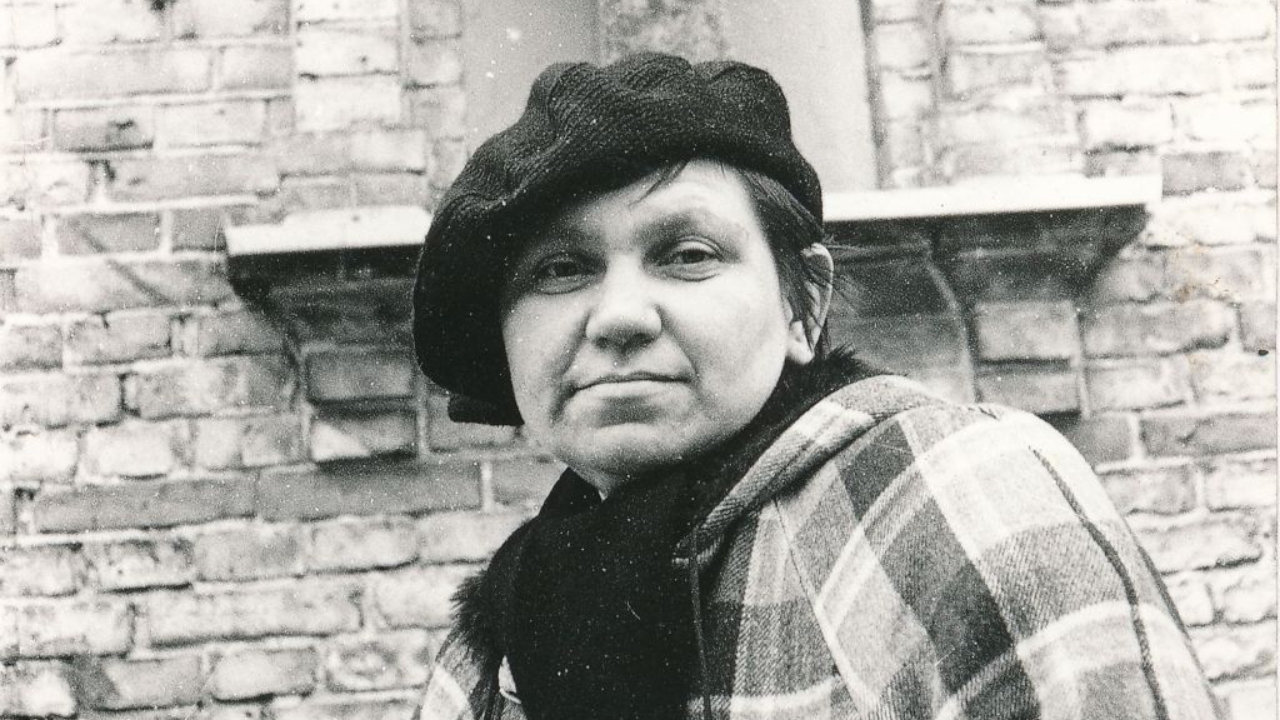 Stasė Medytė, Panevėžys, 1985 m. Nuotrauka iš Panevėžio apskrities G. Petkevičaitės-Bitės viešojoje bibliotekoje saugomo Stasės Medytės fondo