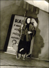 Vinco Krėvės apsakymo "Pas dangaus vartus" inscenizacija. 1960 m.