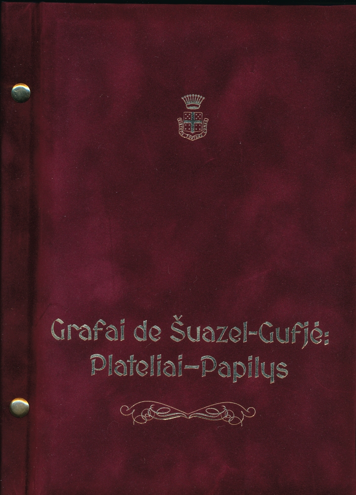 Grafai de Šuazel-Gufjė: Plateliai-Papilys