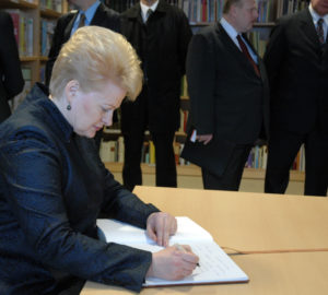 LR Prezidentė Dalia Grybauskaitė       