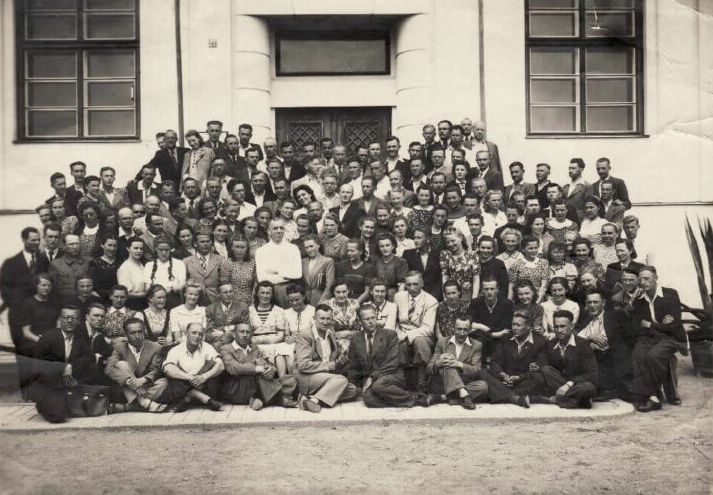 1. Vokiečių kalbos kursai Panevėžyje. 1942 m. Panevėžio kraštotyros muziejaus rinkinys