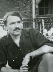 Rašytojas Marius Katiliškis. Čikaga (JAV). 1952 m. Pasvalio Mariaus Katiliškio viešoji biblioteka