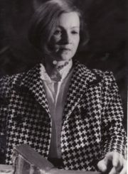 Aktorė Eleonora Matulaitė. Panevėžys, 1987 m. Fotogr. Kazimiero Vitkaus. PAVB FKV-405/8-1