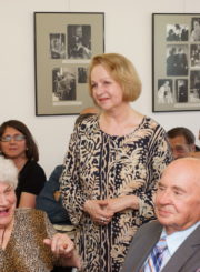 Eleonora Matulaitė Juozo Miltinio palikimo studijų centre. 2013 m. Fotogr. Virginijaus Benašo. JMC fondas
