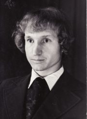 Aktorius Enrikas Kačinskas. Panevėžys, 1967 m. Fotogr. Kazimiero Vitkaus. PAVB FKV-401/5-1