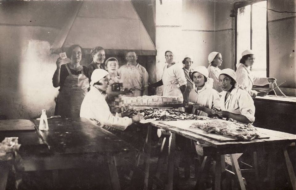 L. Leibovičiaus saldainių dirbtuvė Kranto gatvėje. 1932 m.
