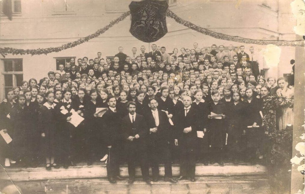 1. Dainų šventė Panevėžyje. 1924 m.