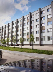 Socialinių būstų pastatas Panevėžyje. Gintaro Lukoševičiaus nuotrauka