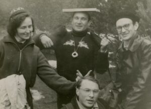 Ona Barisaitė laisvalaikiu. Apie 1957 m. PAVB, Barisų šeimos fondas F155